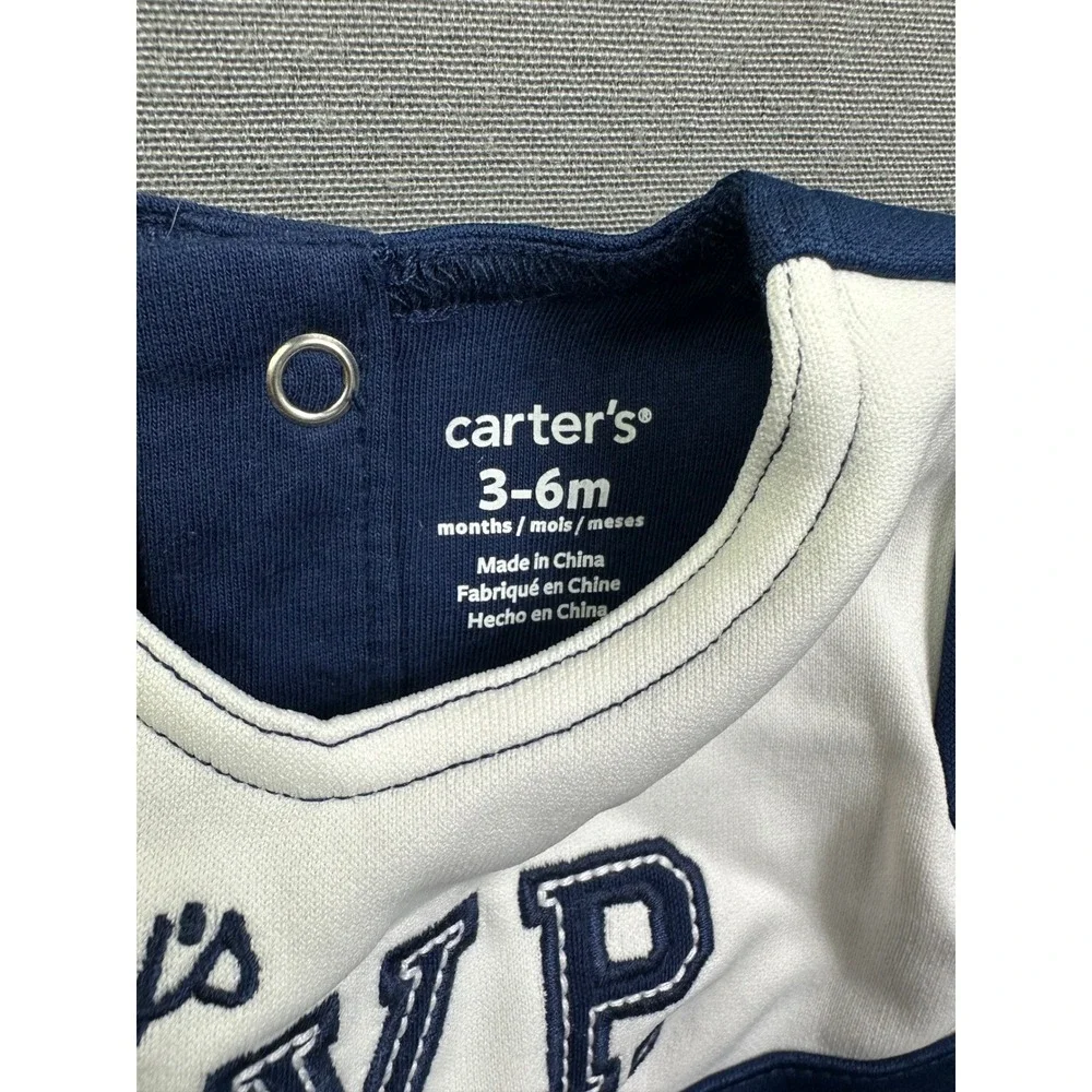 Carters‎ Baby Girl Cheerleader Dress Navy White Daddys MVP 3-6M 1J352610 New